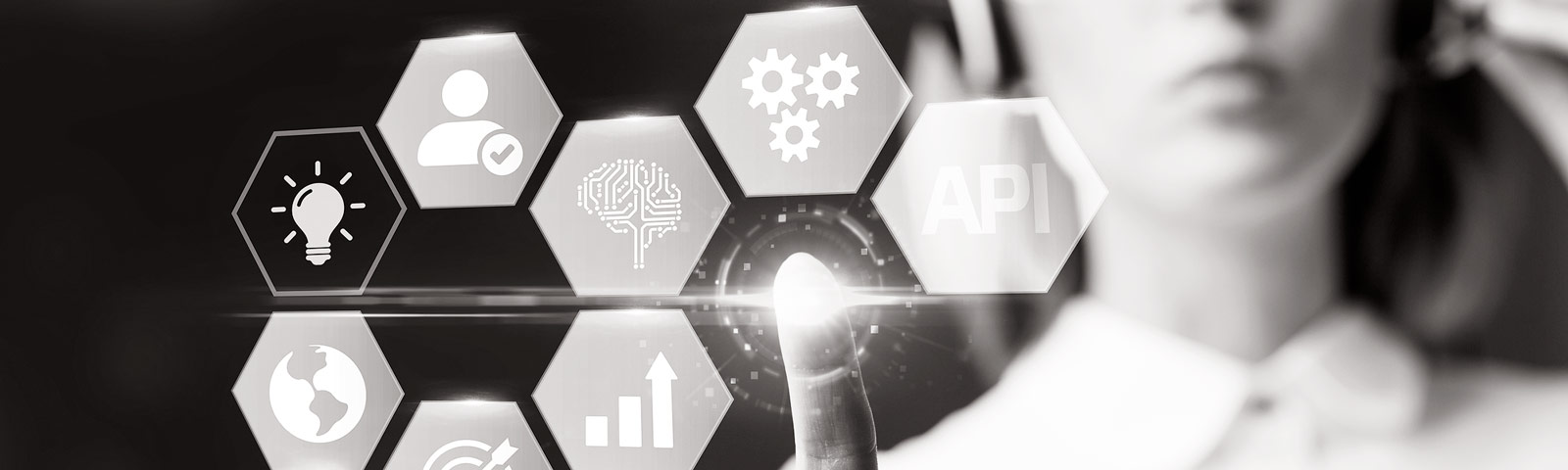 Open banking AI woman